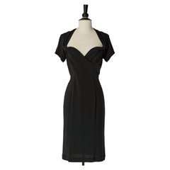 Black jersey cocktail dress ANGLOMANIA by VIVIENNE WESTWOOD