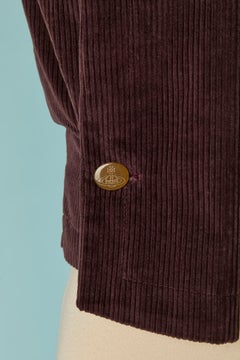Brown Corduroy vest RED LABEL by VIVIENNE WESTWOOD
