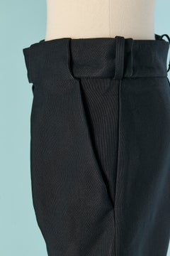 Navy blue silk short ALEXANDRE VAUTHIER