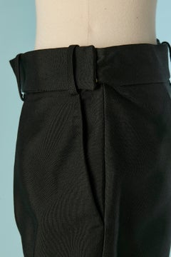 Black cotton short ALEXANDRE VAUTHIER