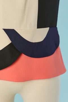 Sleeveless patchwork top DIANE VON FURSTENBERG