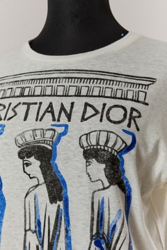 Printed jersey cotton tee-shirt CHRISTIAN DIOR Cruise 2022