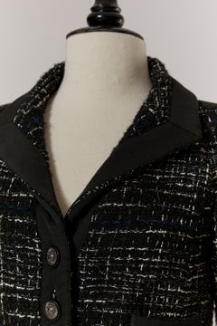 Black Tweed skirt suit CHANEL