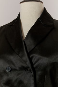 Black "Bar" double breasted Tuxedo jacket CHRISTIAN DIOR