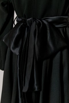 Abito da cocktail nero senza maniche con bolero CHANEL