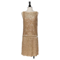 Beaded sleeveless cocktail dress ALBERTA FERRETTI