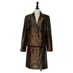 Brocade skirt suit OSCAR de la RENTA