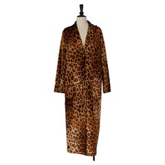 Manteau à simple boutonnage à imprimé animalier ETRO