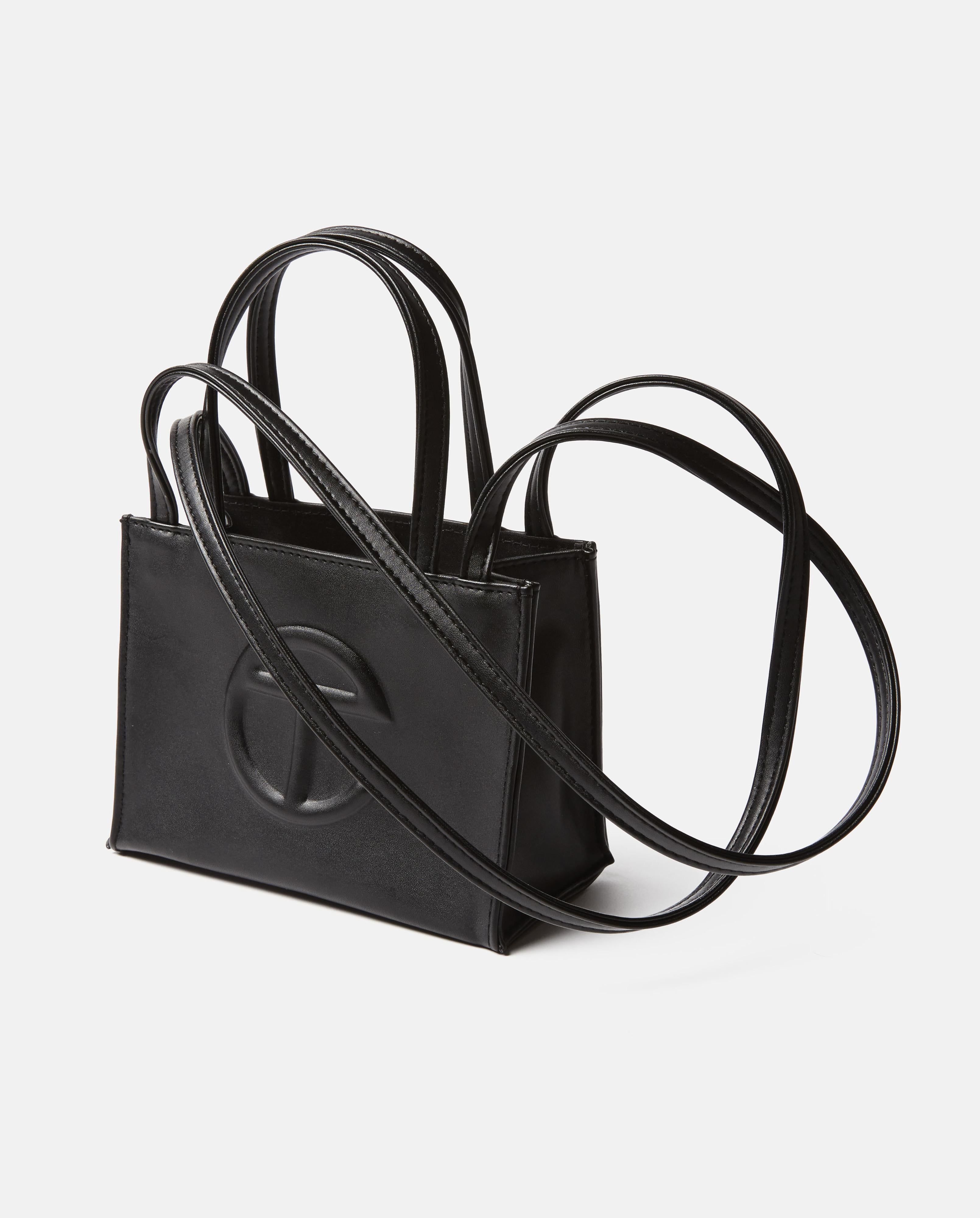 telfar patent leather bag