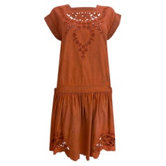 Rene Derhy - 1970s Vintage - ’Broderie Anglaise’ Dress