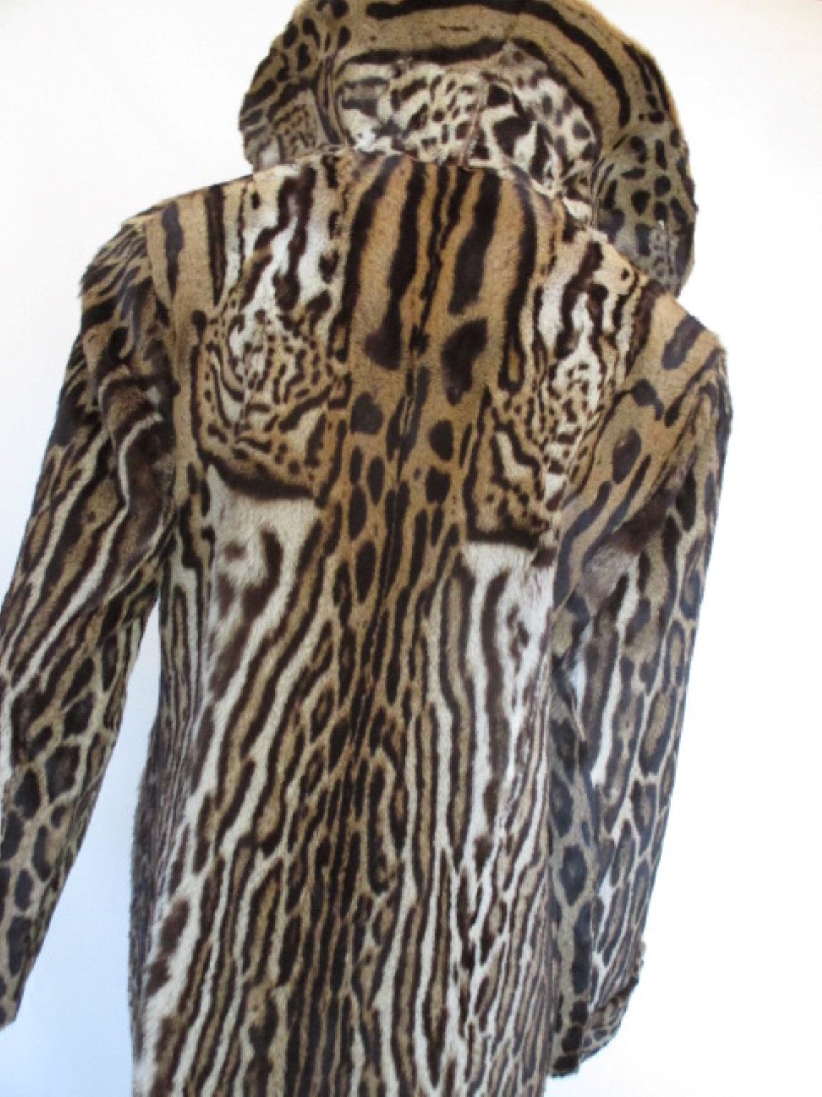 vintage leopard fur coat