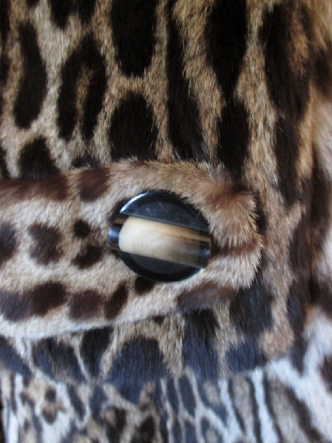 leopard fur coat vintage