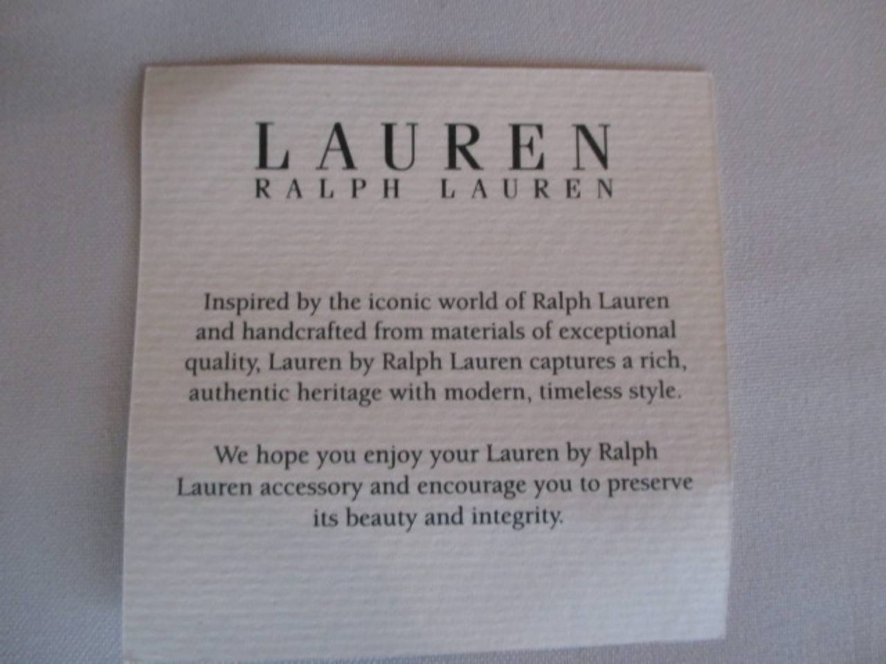 Black Ralph Lauren equestrian-print classic tote
