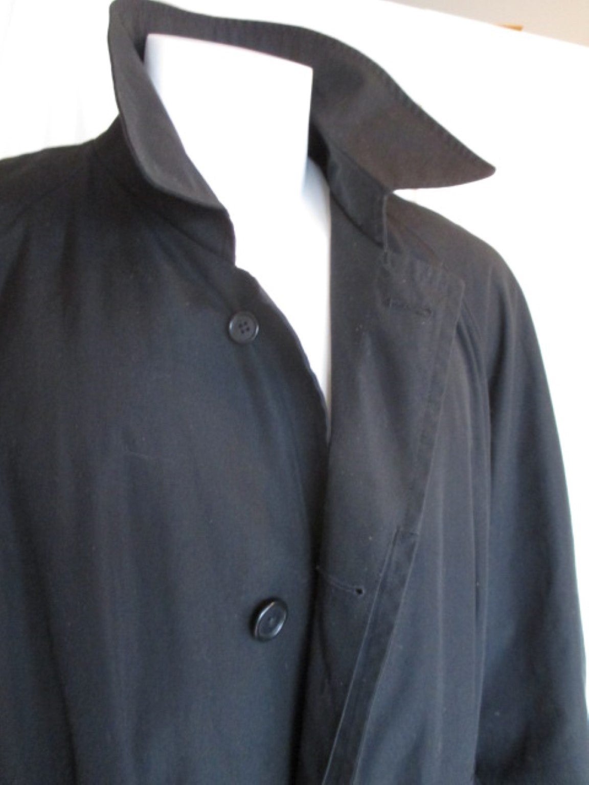 Nero Christian Dior topcoat nero da uomo in vendita