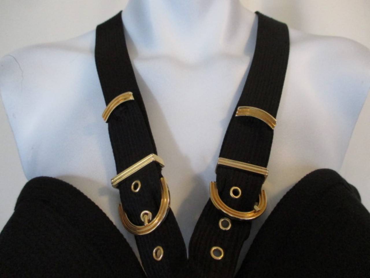Gianni Versace Couture very rare bondage bustier
