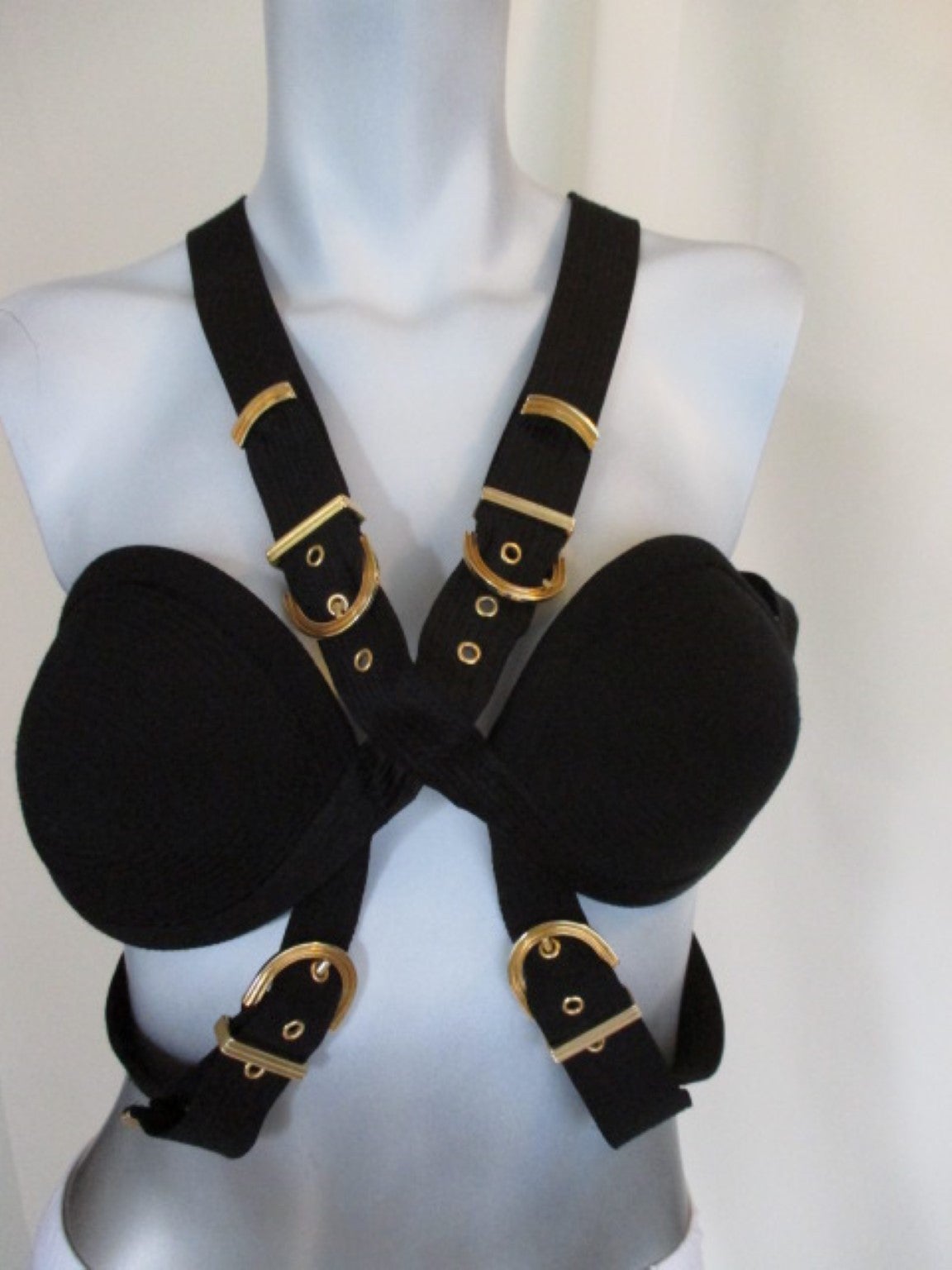 Gianni Versace Couture very rare bondage bustier 1