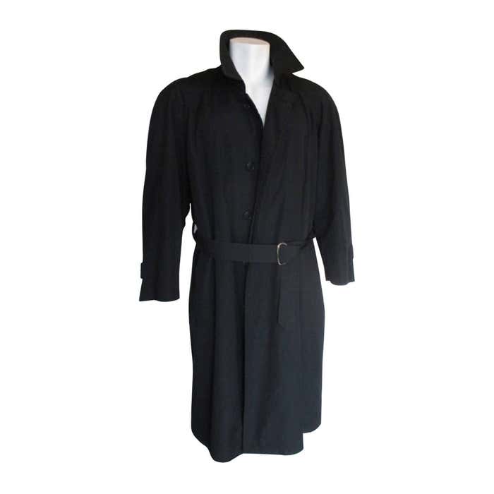 Christian Dior black men's topcoat For Sale at 1stDibs | dior jacket ...
