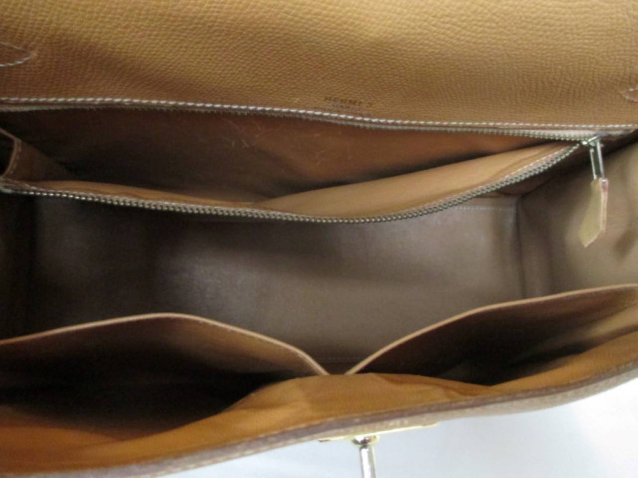 Classic Hermes Sellier Kelly 32 epsom leather bag 4
