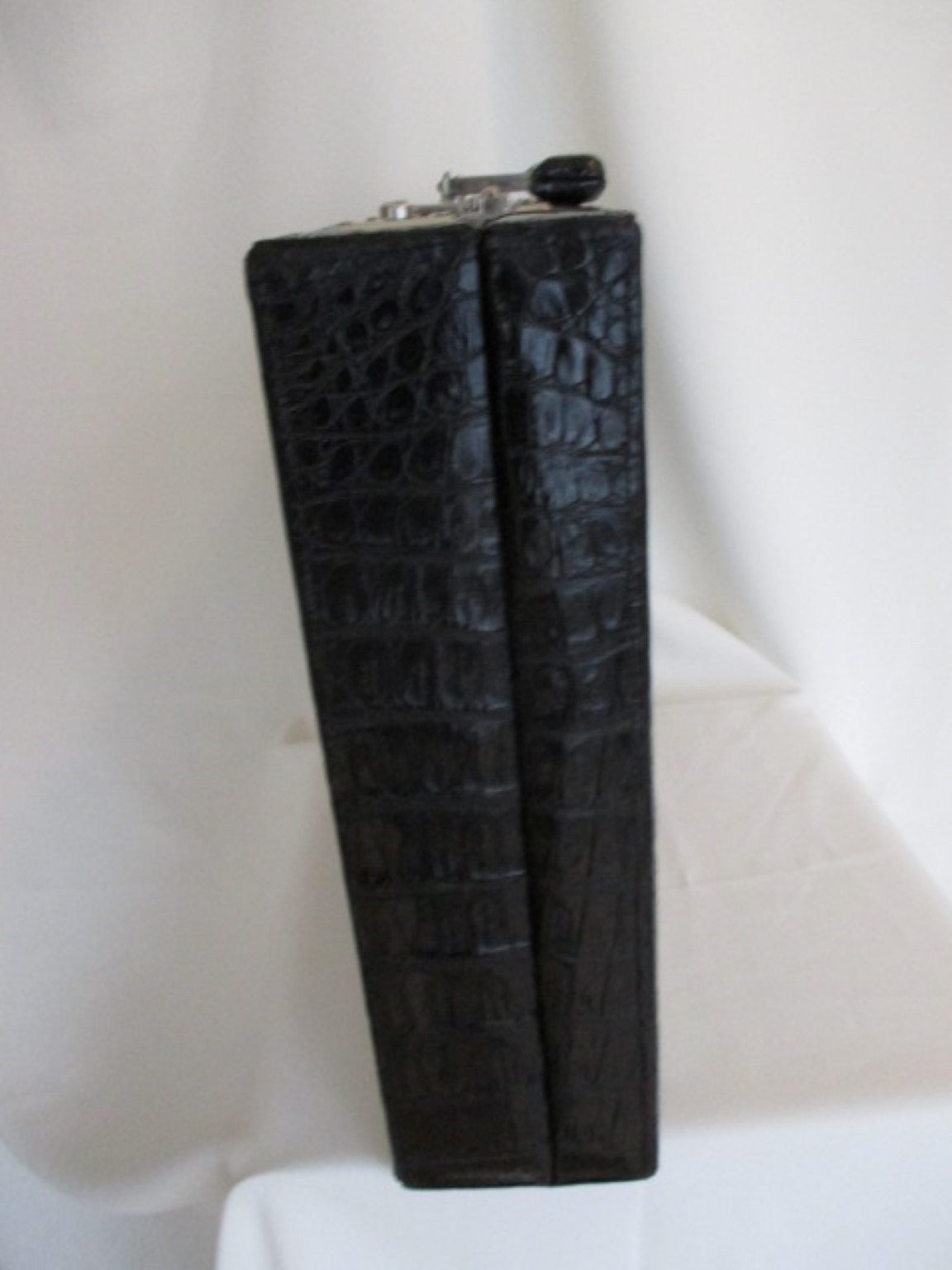 exceptional black crocodile briefcase 2
