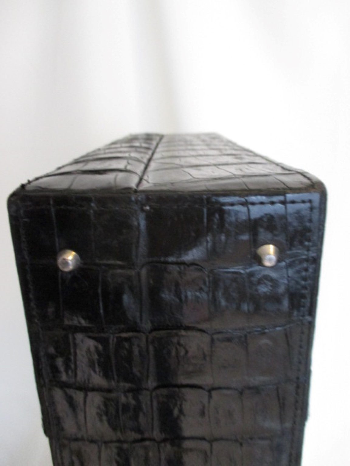exceptional black crocodile briefcase 4