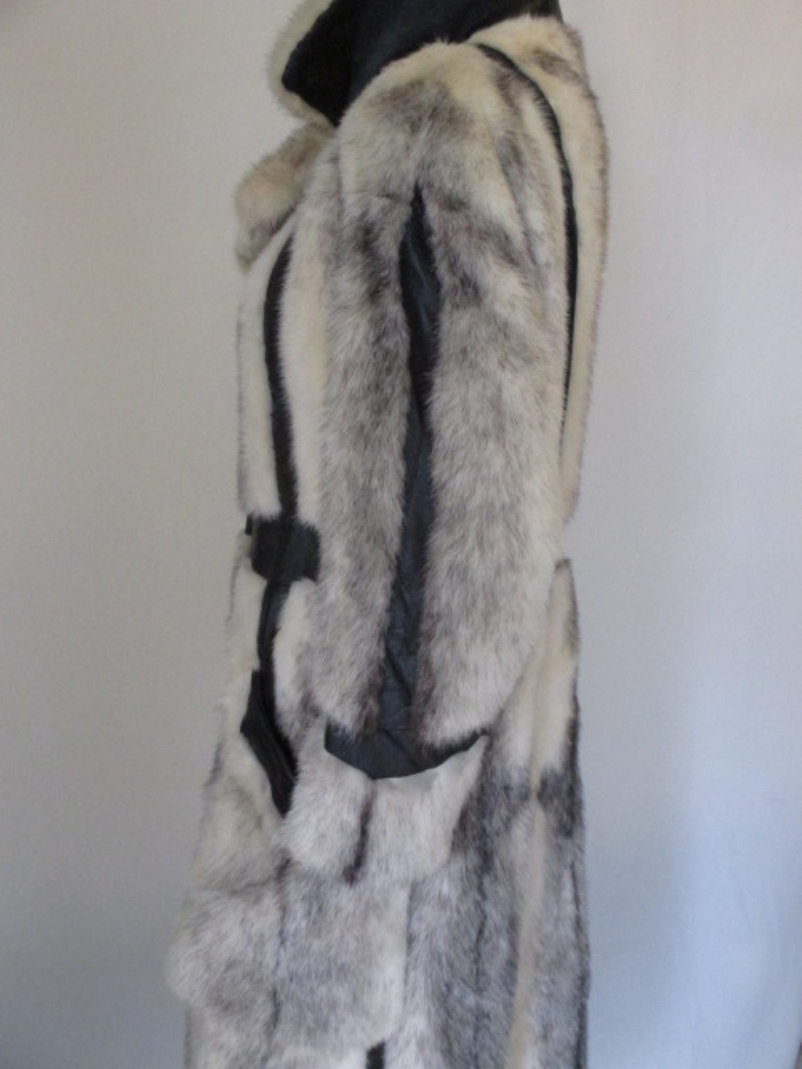 knee length mink coat