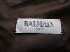 Beautiful "Balmain Paris" brown mink fur coat