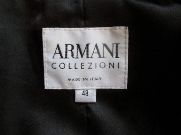 armani collezioni silver/grey velvet jacket For Sale at 1stDibs ...