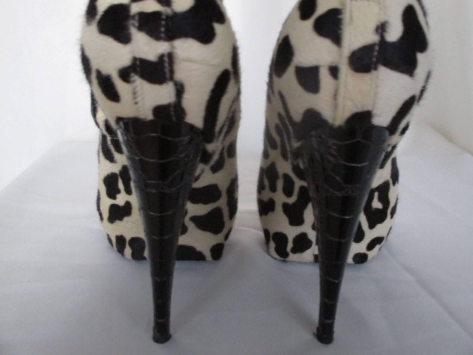 giuseppe zanotti fur boots