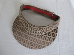 Fendi monogram sun visor hat