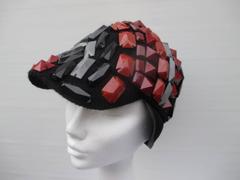 multi colored studs hat