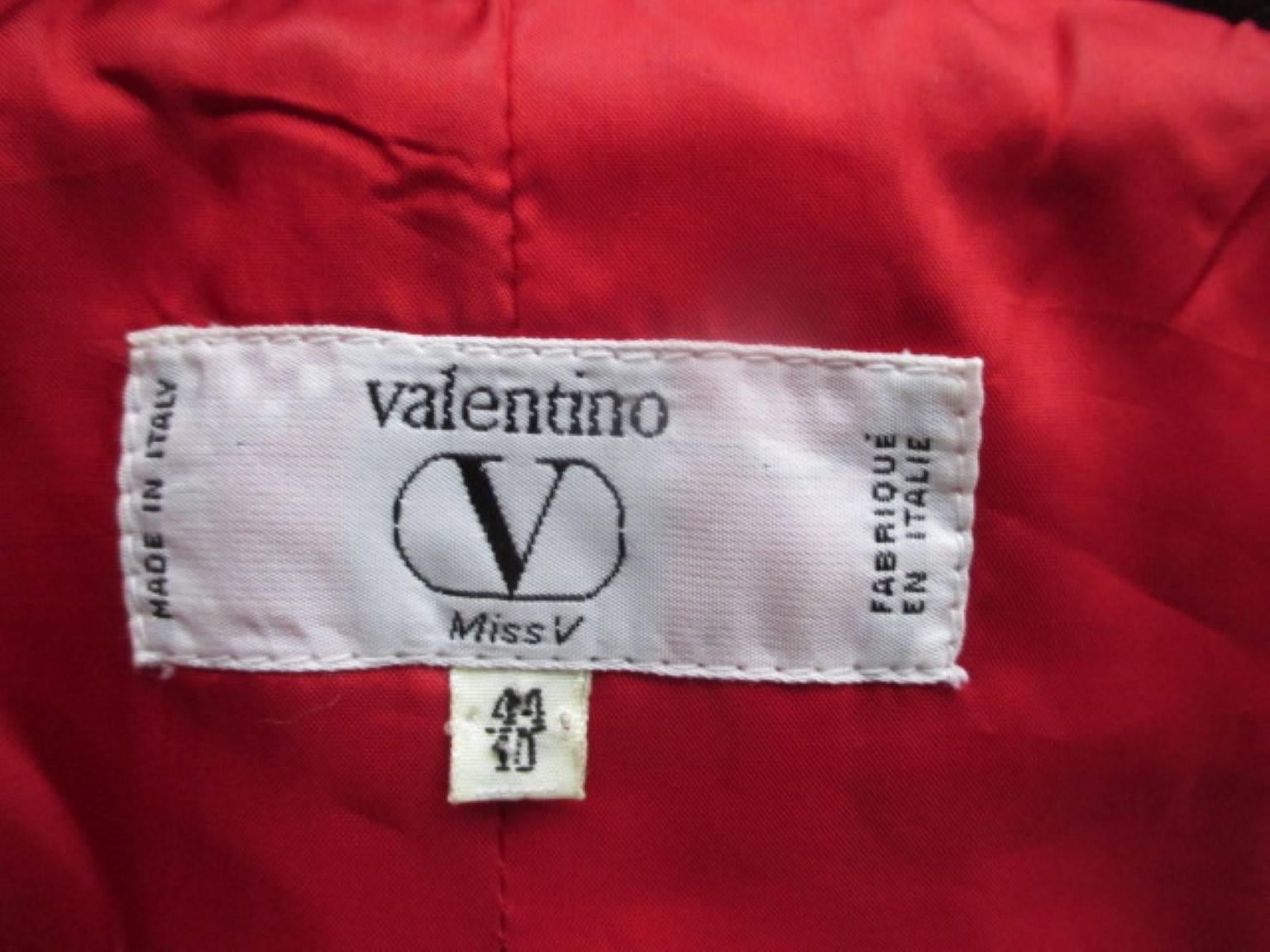Valentino Red Short Jacket at 1stDibs | short red jacket, short red ...