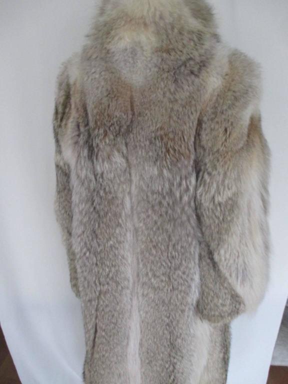 extraordinary long wolf fur coat at 1stDibs wolf hide coat