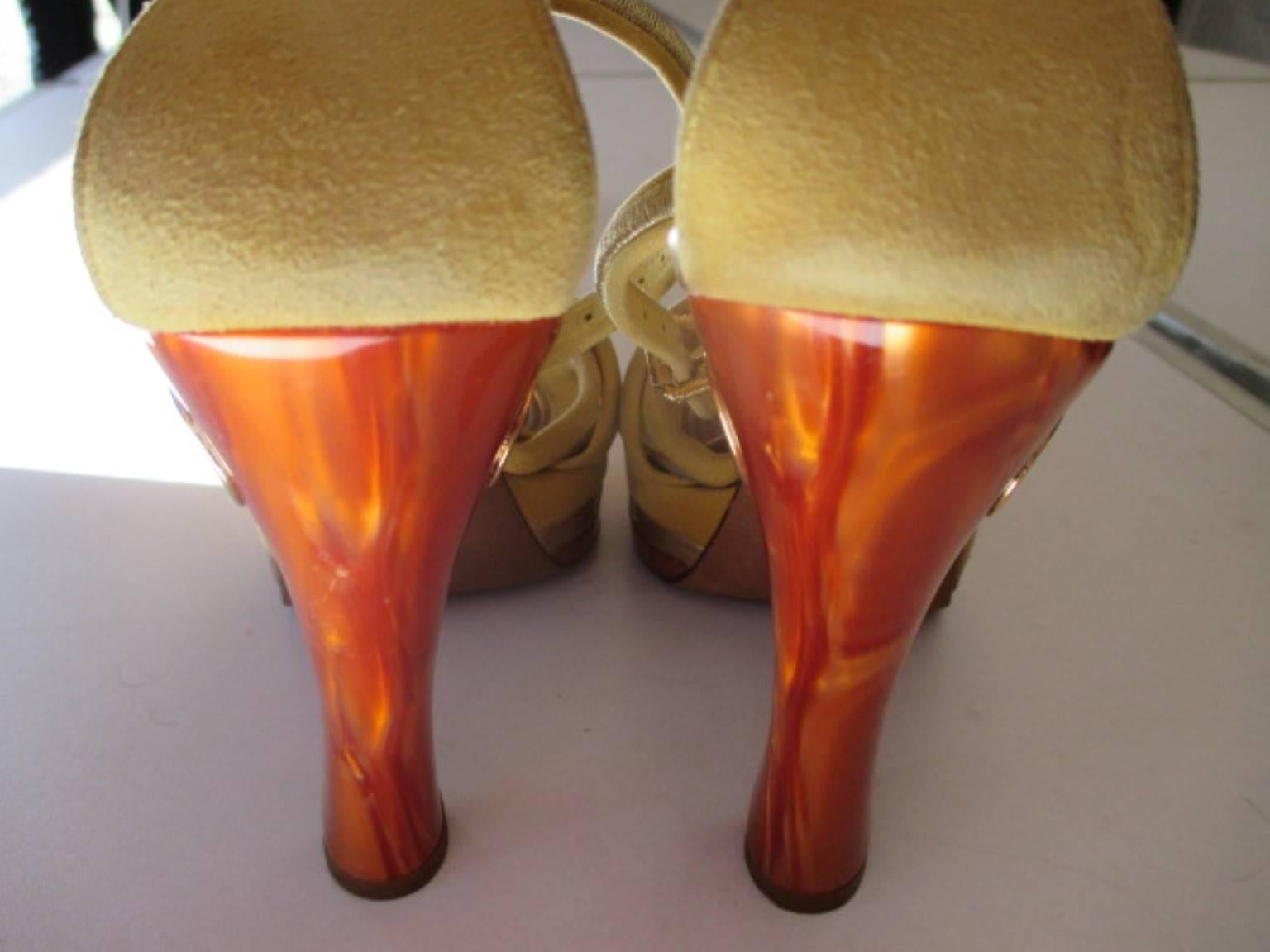 Women's or Men's Louis Vuitton collection Cleo Pompeii high heels