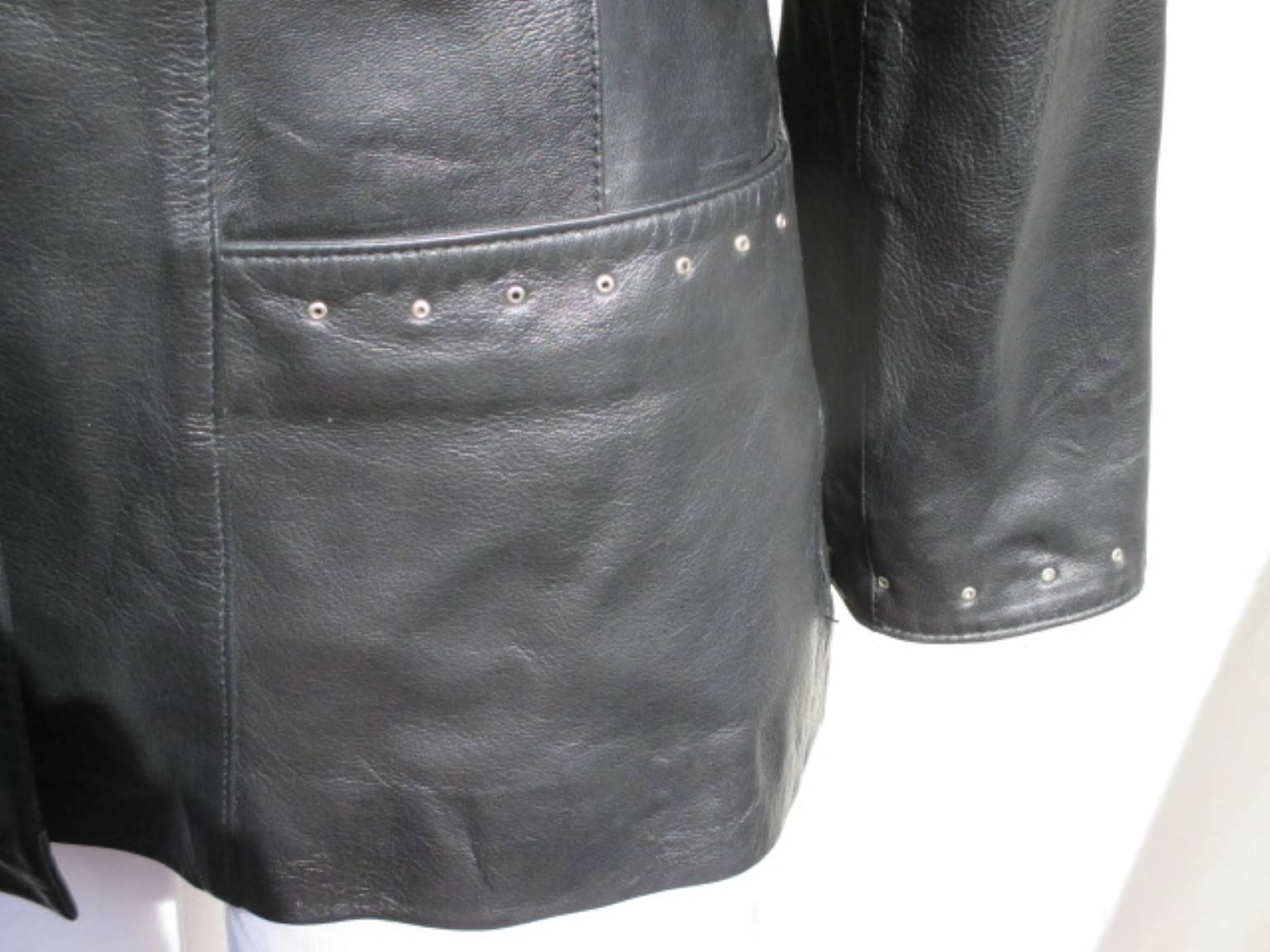 pierre cardin jacket leather