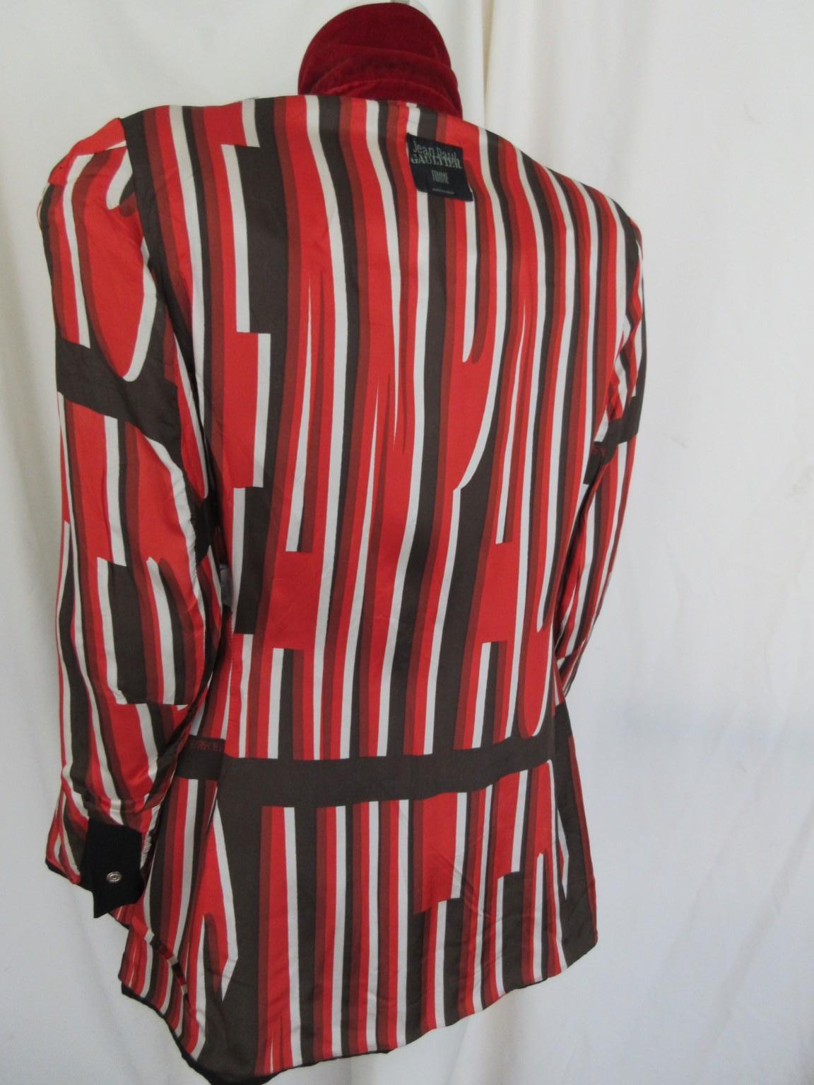 1994 Blazer Jean Paul Gaultier Jeans US 10 in vendita 3