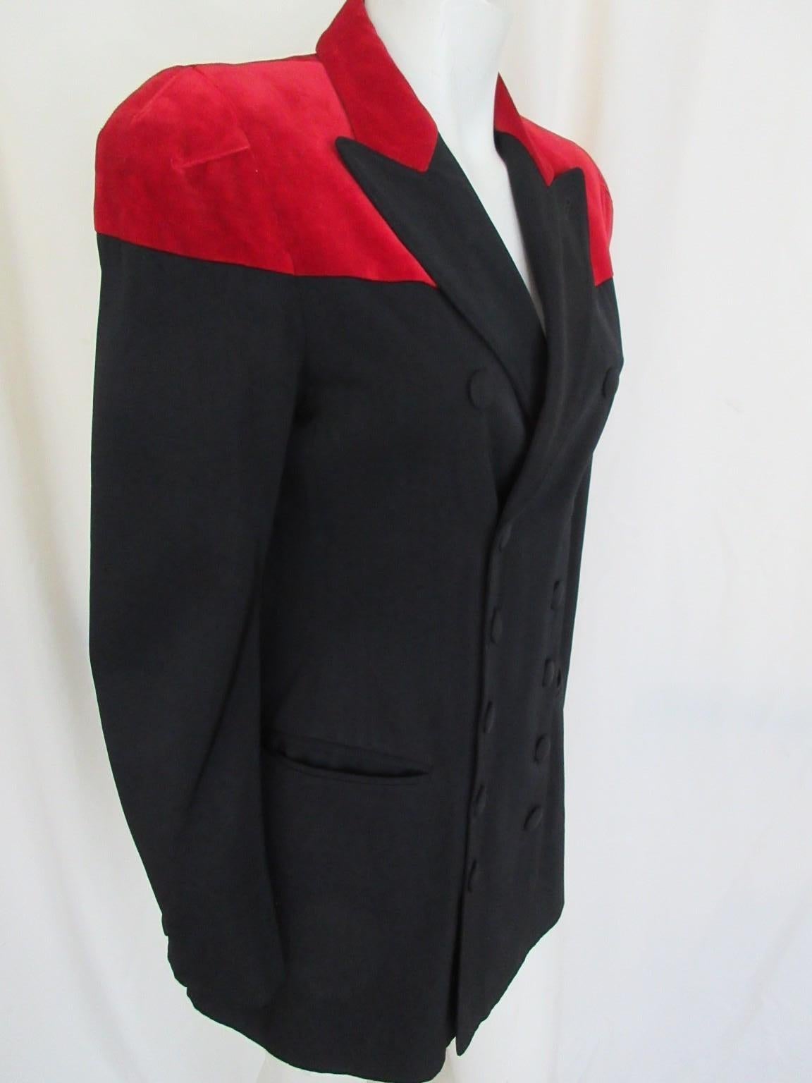 1994 Blazer Jean Paul Gaultier Jeans US 10 in vendita 7