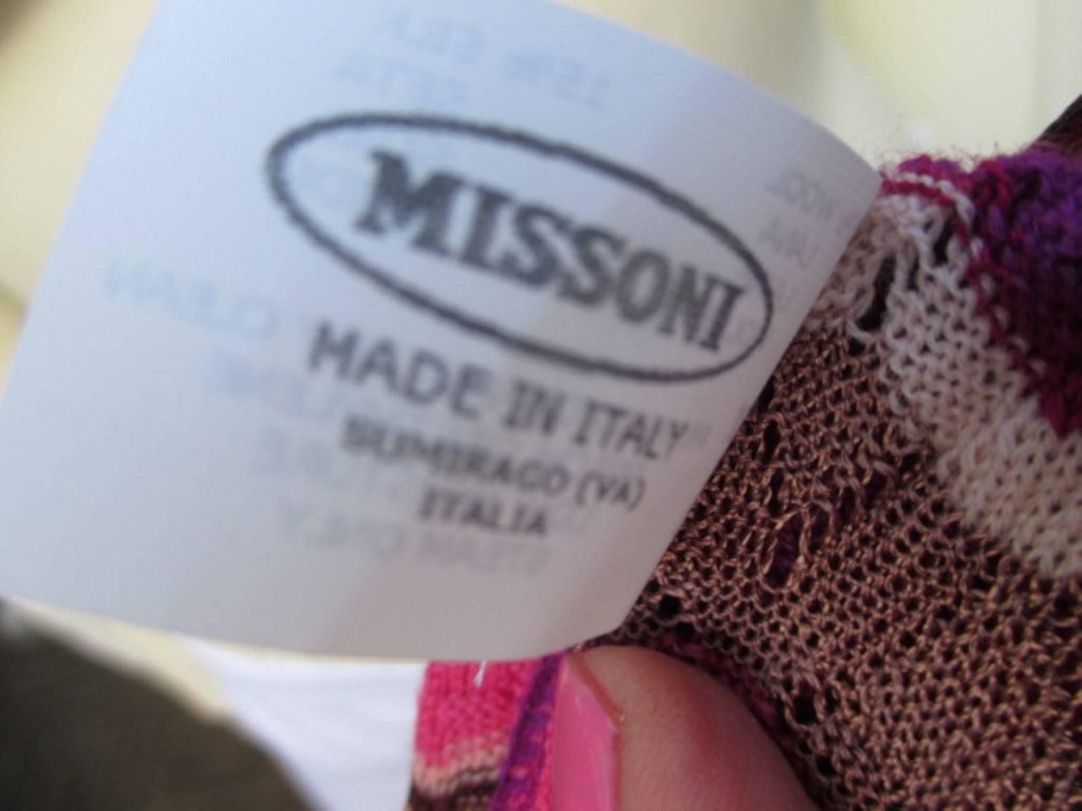 Missoni Wool/Silk Sleeved Cape In Good Condition For Sale In Amsterdam, NL