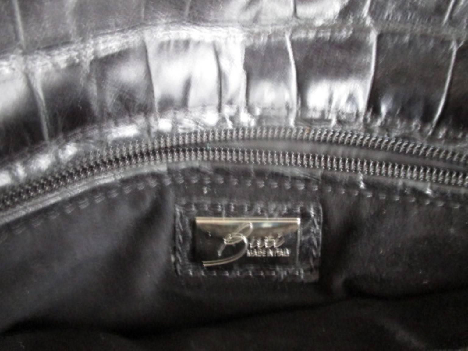Black Mink Fur Bag Clutch For Sale 1