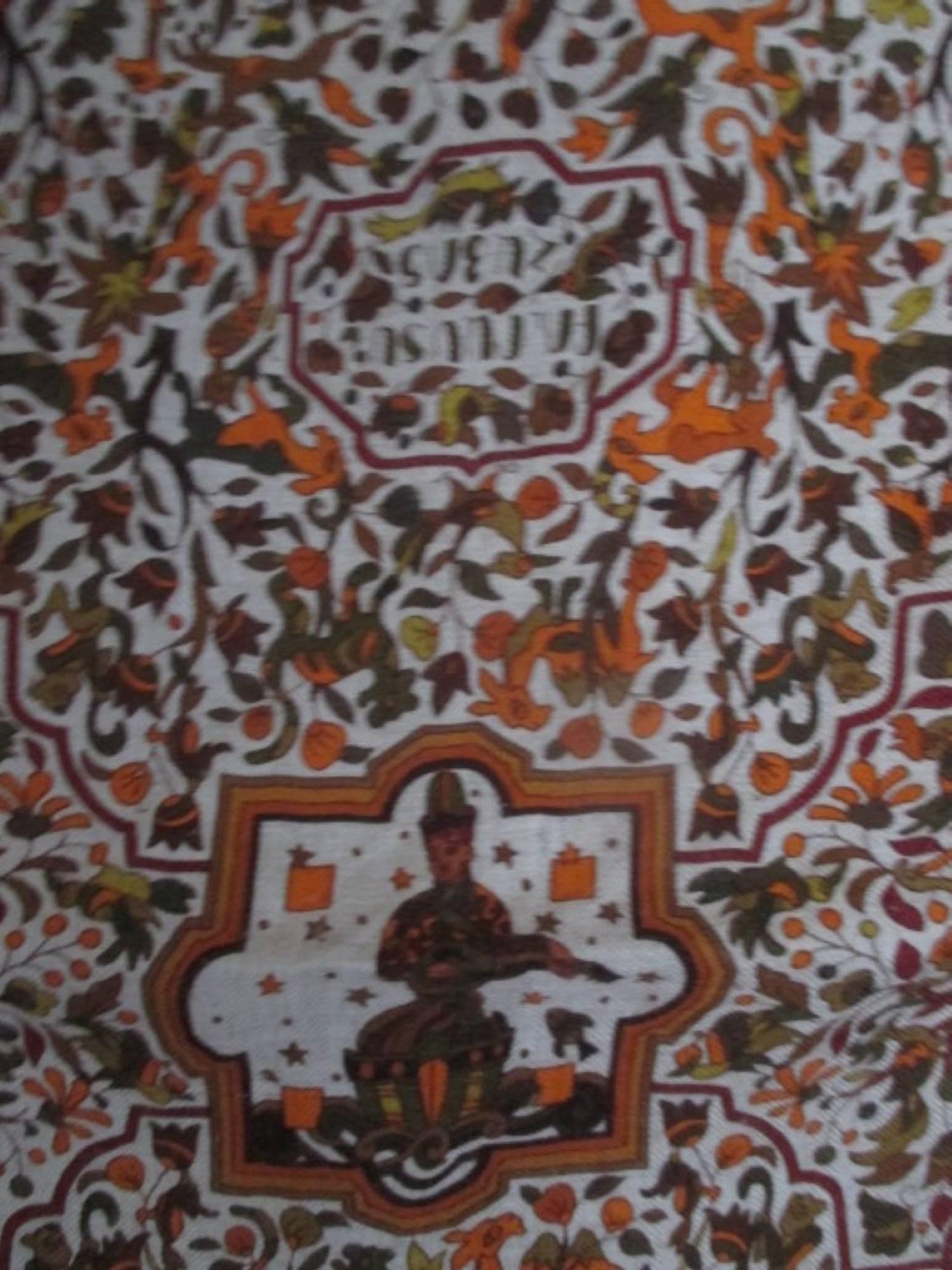 Hermes Cashmere Silk Scarf Les Jardins D Armenie For Sale At 1stdibs