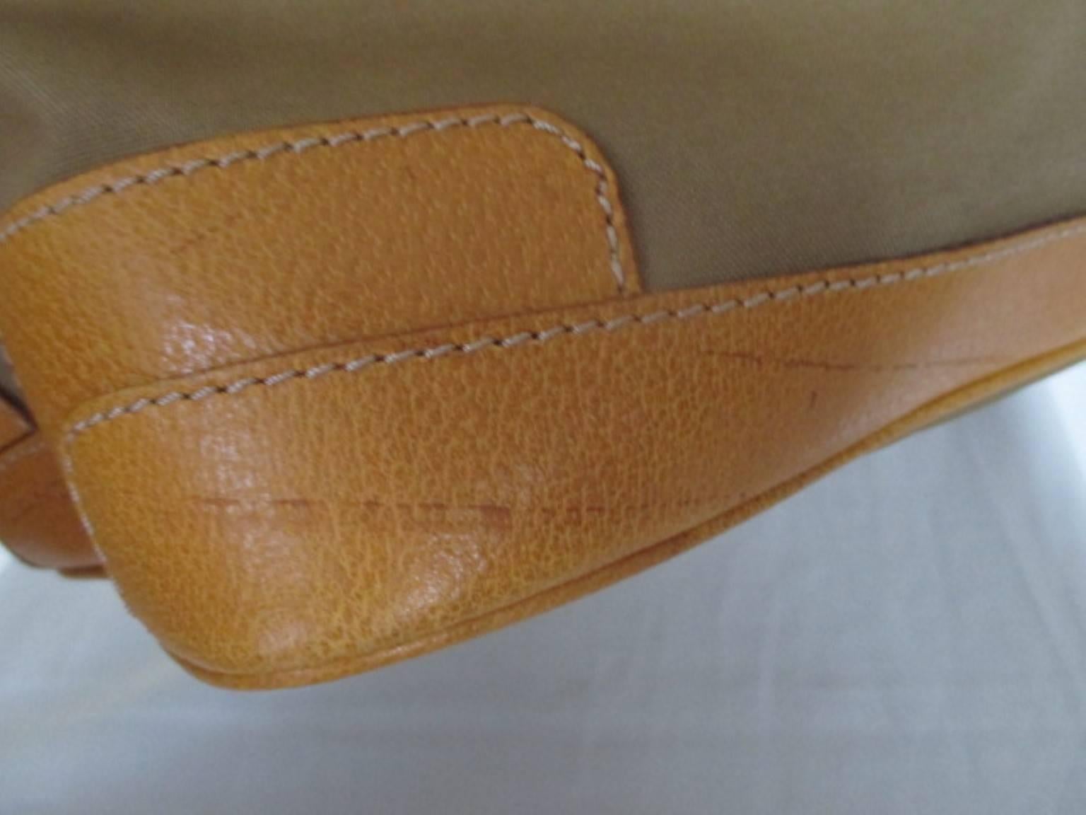 Lancel Paris Leather Travel Weekend Bag For Sale 1