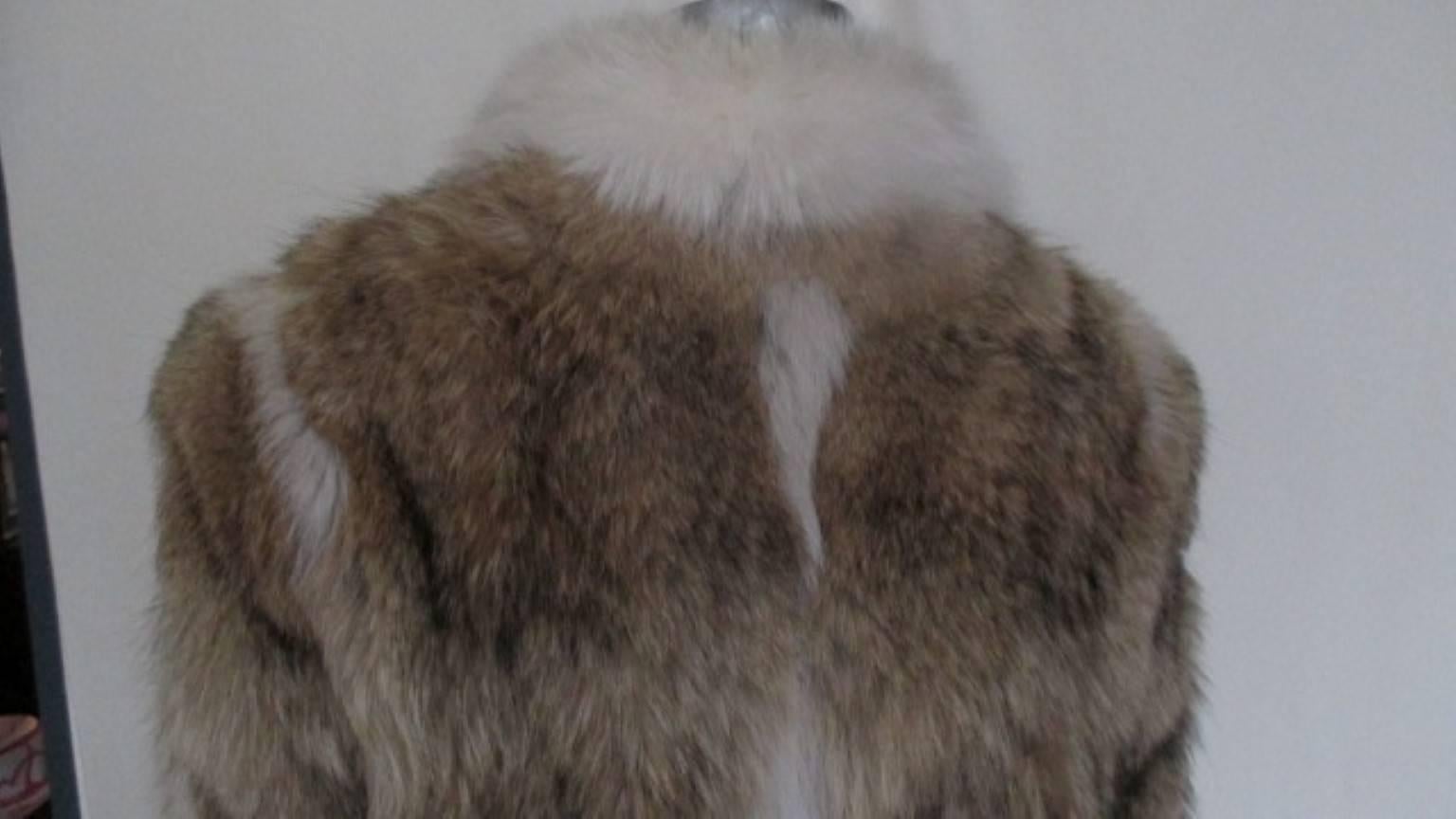 Women's or Men's Anderson's Furs Vintage coyote fur coat