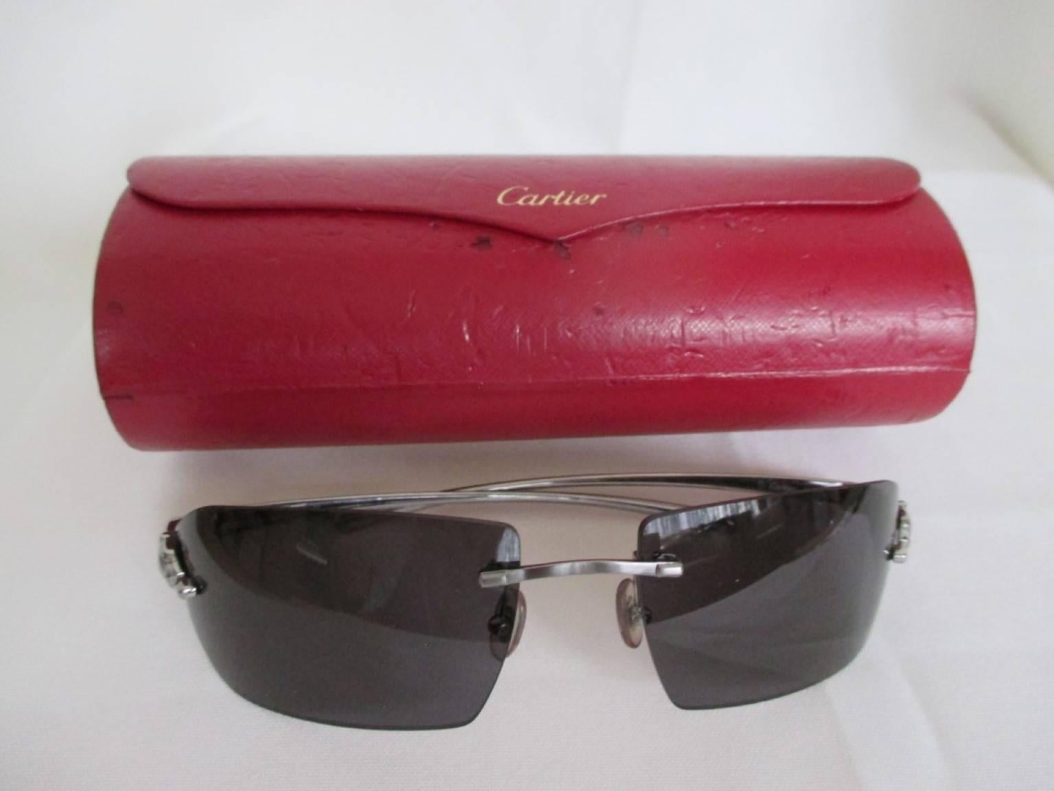 Cartier Paris Panthere Sunglasses at 1stDibs | cartier panthere ...