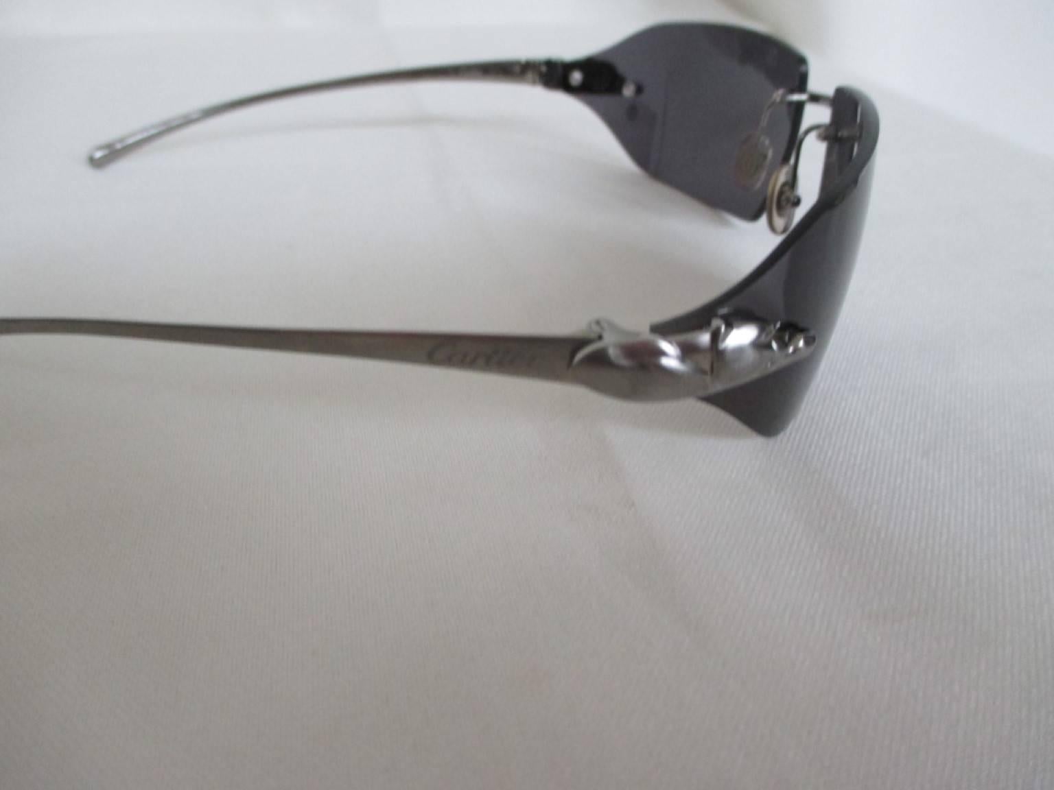 Women's or Men's Cartier Paris Panthere Sunglasses