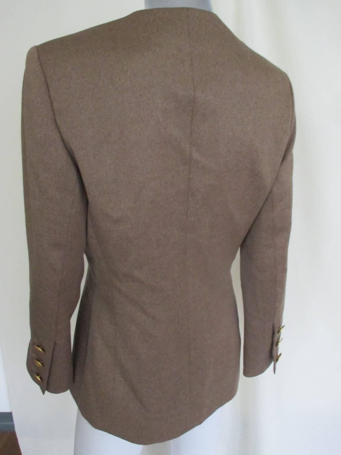 Gray Christian Dior boutique numbered jacket For Sale