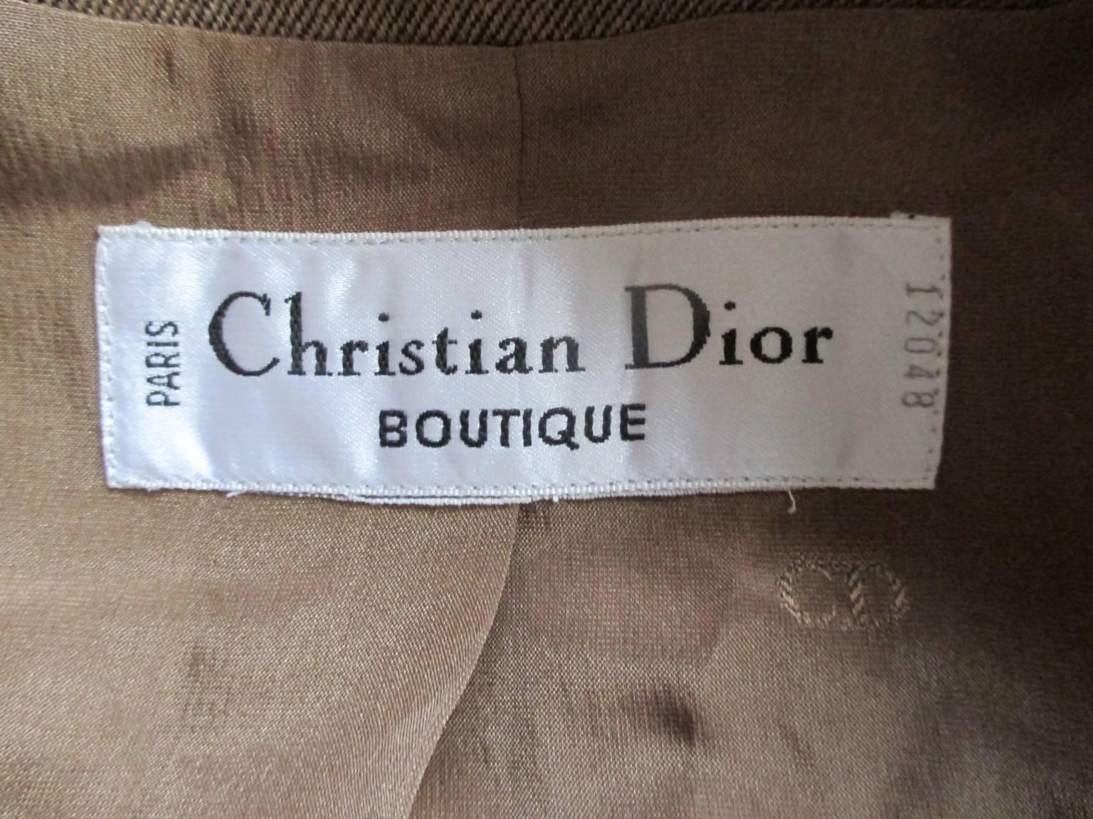christian dior boutique paris jacket