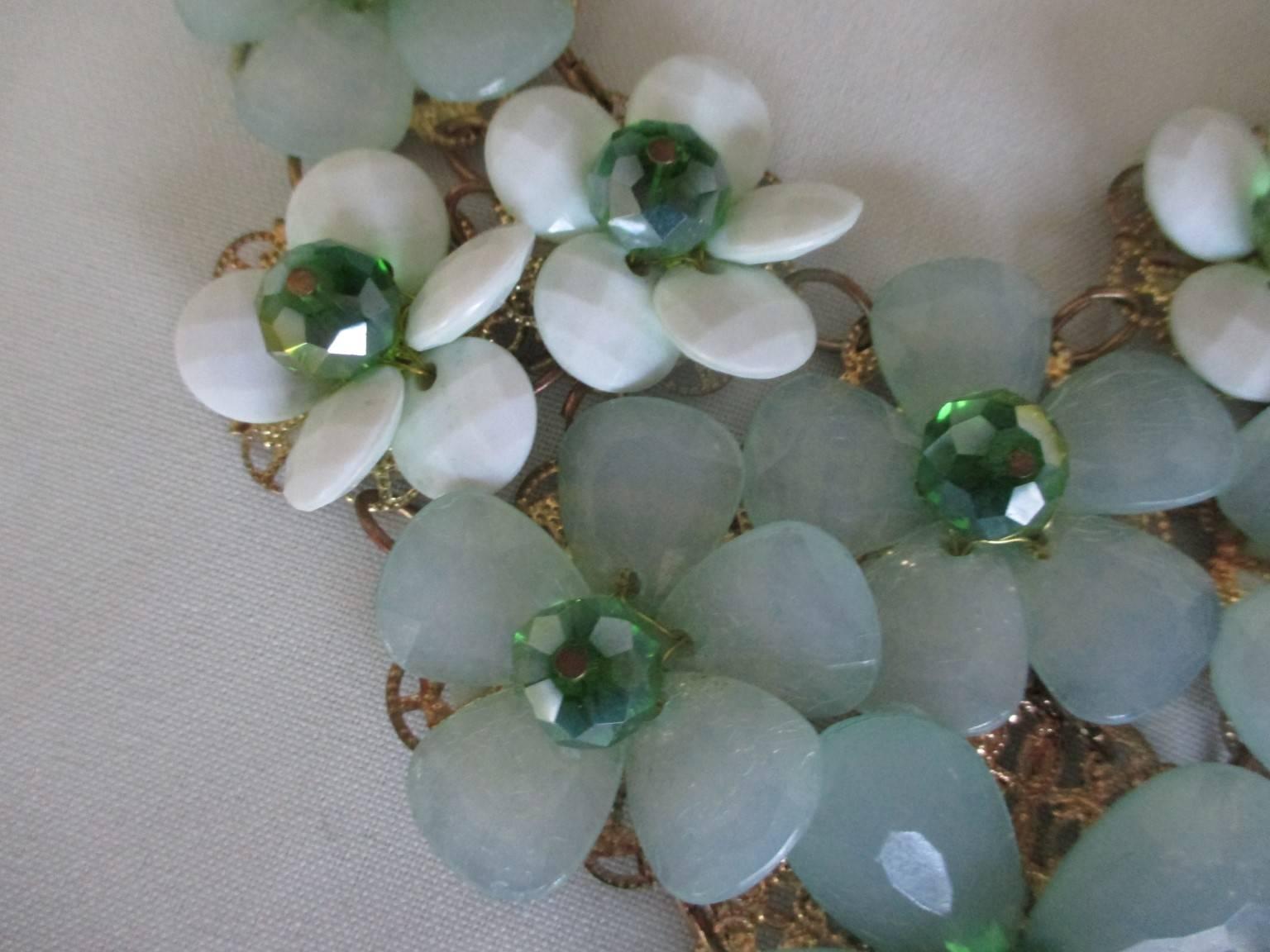 vintage flower jewelry