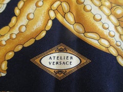 Gianni Versace Atelier Silk Medusa Scarf