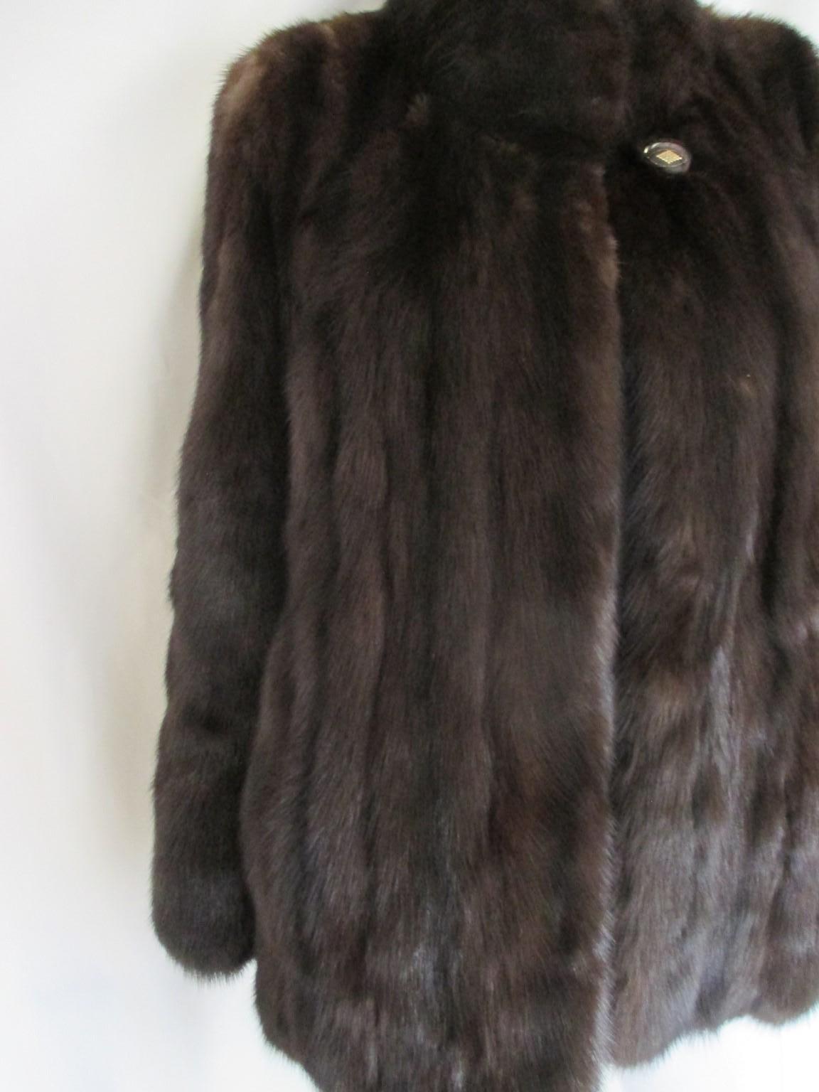 Sable fur coat For Sale 1