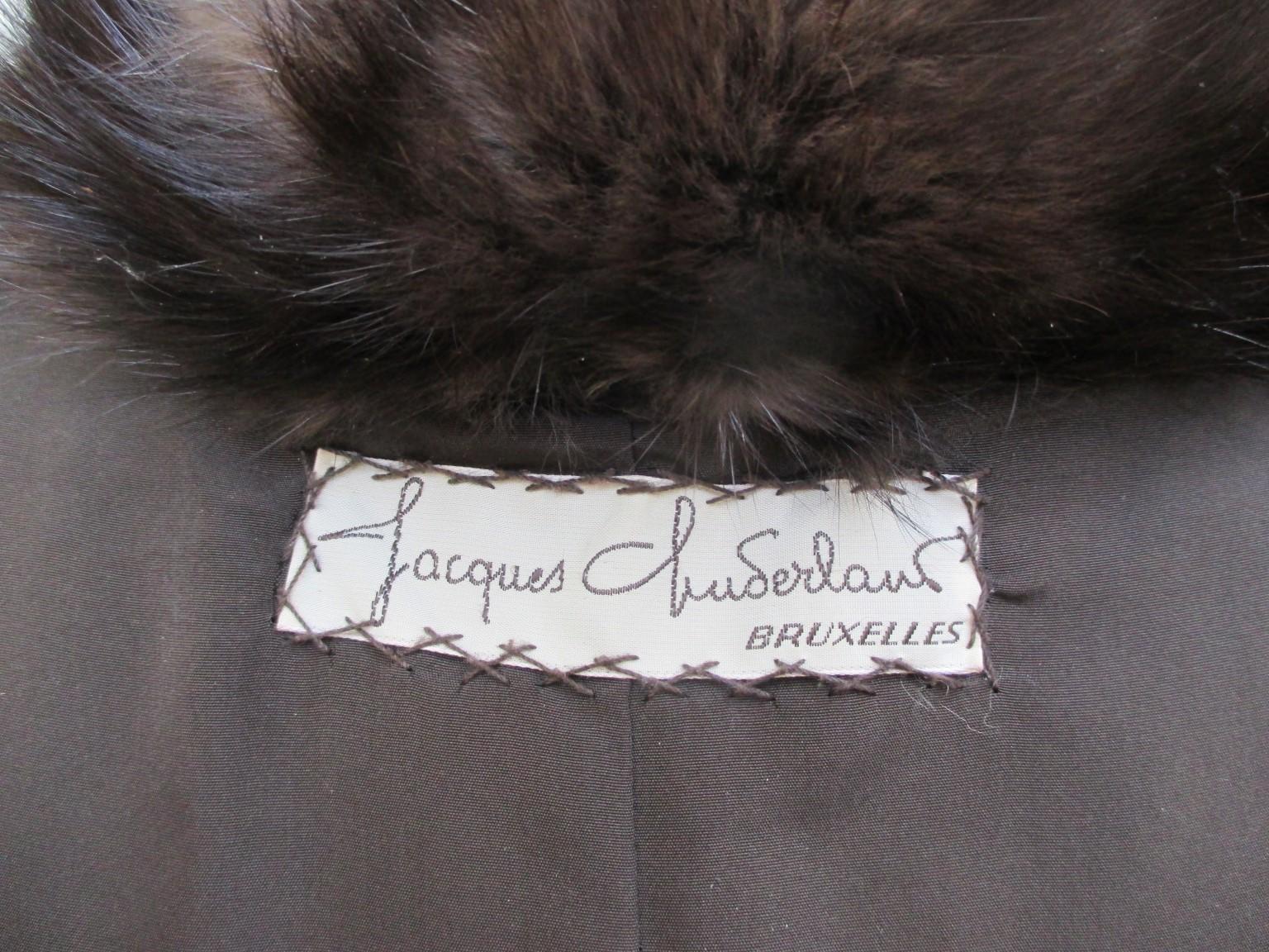 Sable fur coat In Good Condition For Sale In Amsterdam, NL