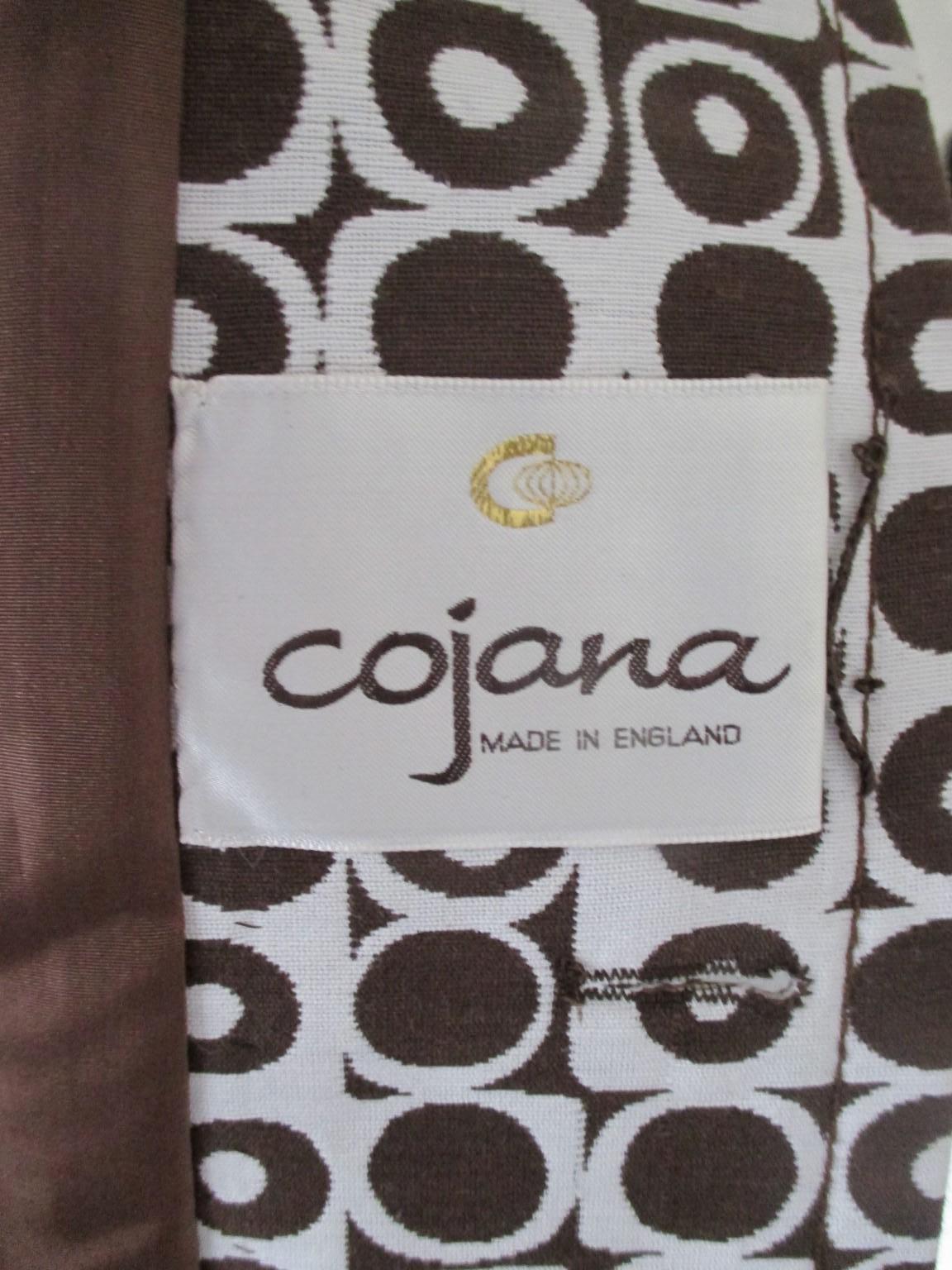 1960er Jahre Cojana Vintage Mantel im Angebot 2